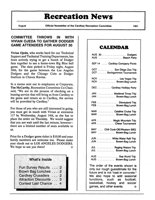 Cardkey Recreation News August 1991