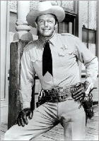 Harry Lauter as Clay Morgan in Tales of the Texas Rangers