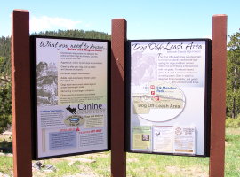 Evergreen Elk Meadow Open Space Bark Park