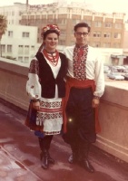 Dick Oakes and Wentworth, 1962, Ukrainian costume