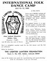 Lighted Lantern Advertisement 1969
