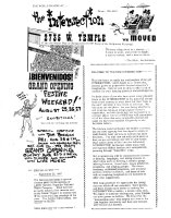 The Intersection Flyer