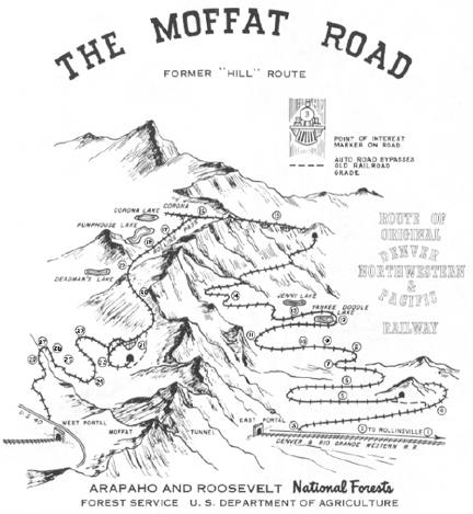 [Map of the Moffat Road]