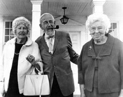 Harry with Dot Farley and Betty Blythe 1971