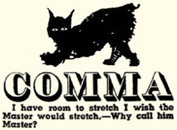 Cat Comma