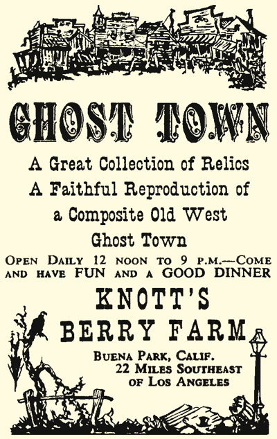 Knotts Ghost Town