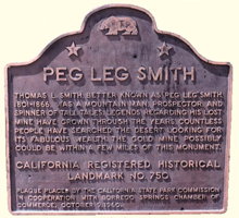 Peg Leg Smith Landmark
