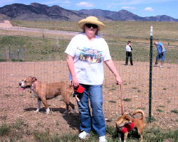 West Arvada Dog Park - Carol and Jack
