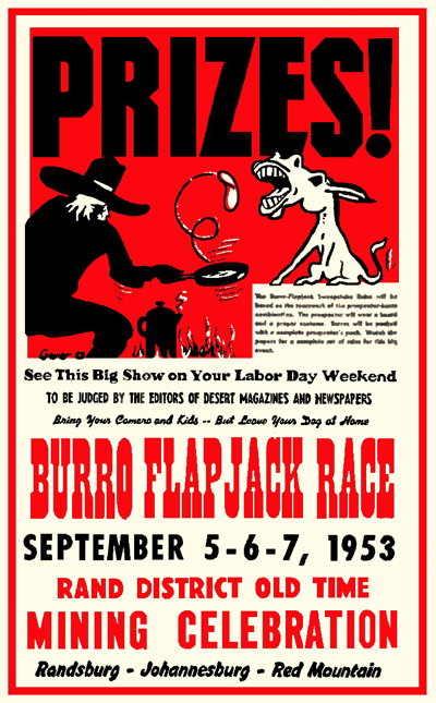 Burro Flapjack Race