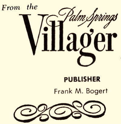Palm Springs Villager