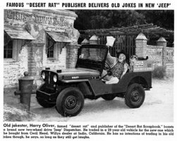 Harry and his Jeep