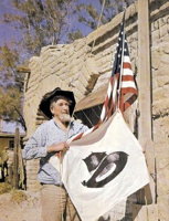 Harry and His Mark Flag